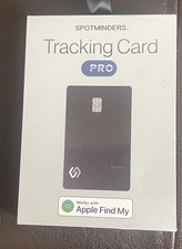 Spotminders Tracking Card PRO Slim Wallet Finder Tracker Work Apple Find My picture