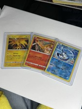 Pokémon TCG Moltres Zapdos Articuno COMBO Holo Rare #16,21,48 picture