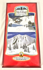 My Village 2 in 1 Christmas & Winter Background - New and Sealed picture