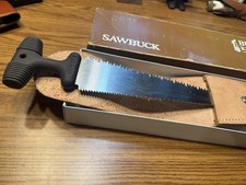 Vintage SawBuck 154 Buck Knives New in Box Original Leather Sheath picture