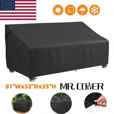 MR.COVER Large 3-Seater Sofa Cover Waterproof Patio Couch Heavy Duty Outdoor 81