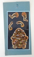 Vintage Un-Punched Japanese Yokai Figure # 5 in Original Header Bag- Parts Move picture