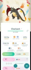 Pokemon Shiny Charizard wearing Friede's goggles - Special BG - Caught in a raid picture
