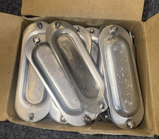 KILLARK OL-10 Aluminum Conduit Body Covers Lot of 31 New picture