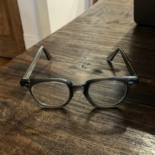 Vtg 60s PI Frames Eyeglasses Smoke Green picture