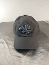Vintage Zephyr Notre Dame Hat Mens 7 1/4 Wool Blend Fitted Charcoal Shamrock picture