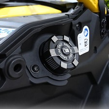 WEISEN 6061 Aluminum Black Gas Tank Cap For Can Am Maverick R/R Max 2024-2026 picture