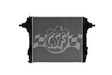 CSF Plastic Radiator for 2017-2019 Ford F-250 Super Duty 6.2L picture