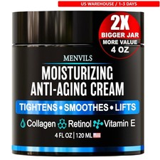 Men's Face Moisturizer - Fast-Absorbing Anti-Aging Cream, 4 oz picture