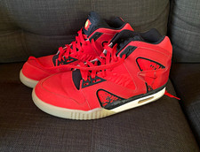 Nike Air Tech Challenge II Men's High Top Tennis Sneakers Red/Black Lace-Up picture