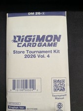 Digimon Card Game Store Tournament Kit 2026 Vol4 English Sealed picture