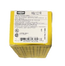 1 x Hubbell HBL1221R Toggle Switch 20 Amp Heavy Duty picture