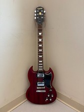 2006 Epiphone Faded G-400 SG Worn Cherry Electric Guitar Grover Tuners picture
