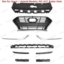 For Sonata 2018-19 Upper Grille/Lower Grill/Trims/Radiator Cover/Bumper Brackets picture