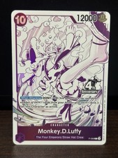 One Piece TCG Monkey.D.Luffy P-099 4th Anniversary Treasure Campaign Pack picture