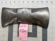 Vintage Collins 3.6 Oz  Double Bit Sided Phantom Bevels Axe Head picture