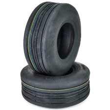 (2) OTR 13x5.00-6 Rib Tires 4 Ply Lawn Mower Garden Tractor 13x5x6 picture