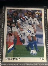 1993 Upper Deck World Cup 94 Preview English/Spanish - Thomas Dooley #5 (RC) picture