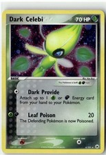 Dark Celebi Holo Rare EX Hidden Legends 4/101 NM picture