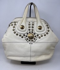 Givenchy Nightingale Satchel Gold Studded Leather Bag Large picture