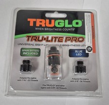 Brand New TruGlo Tru-Lite Pro Universal Bow Sight Light Blue LED TG57 picture