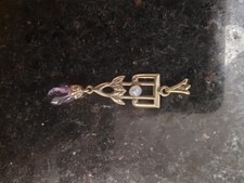 antique 10k lavalier pendant picture