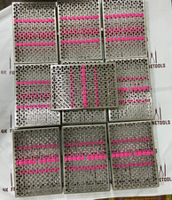 Lot of 10 Hu Friedy sterilization cassettes picture