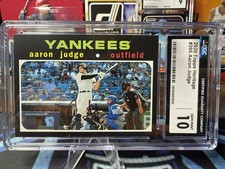 2020 Topps Heritage - Nickname Variation Aaron Judge #395 CGC 10 picture