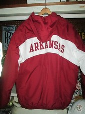 2003 ARKANSAS RAZORBACKS Nike Y2k Vtg Jacket Coat Hoodie WPS Large/XL picture