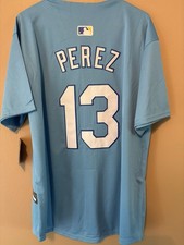 Salvador Perez Jersey Kansas City Royals Adult Large (48 in) Baseball Stitched picture