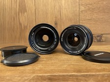 *Mint* Konica Zoom Hexanon AR 35-70mm F/4 w/ Exc+5 Hexanon AR 28mm F/3.5 Lens picture