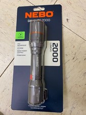 NEW NEBO NEB-FLT-0020 DAVINCI 2000 Rechargeable ALUMINUM Flashlight 2000 Lumens picture