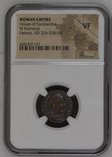 NGC ( VF ) Roman AE4 of Helena (AD 324-337) Mother of Constantine I the Great picture