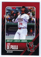 2025 Great Lakes Loons (Class A-Los Angeles Dodgers) Josue De Paula picture