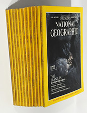 National Geographic Magazine 1985 Lot of 11 Issues Jan-Nov Illustrated picture