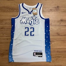 New Nike NBA Orlando Magic Franz Wagner #22 Jersey City Edition Blue Medium 44 picture