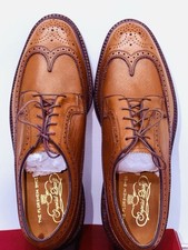 NOS FLORSHEIM IMPERIAL LONGWING #93602 9.5D |V CLEAT HAND-STAINED BROWN-RARE picture