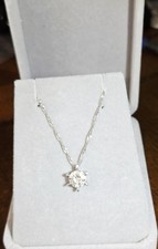 AMAZING PLATINUM 1.36ct NATURAL EARTH MINED DIAMOND SOLITAIRE NECKLACE 5.2g$9900 picture