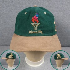 Vintage 1996 Atlanta Olympics Hat Cap Starter Snapback 90s Big Logo Spell Out picture