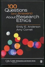 100 Questions (and Answers) About Research Ethics by Emily Anderson, Amy Corneli picture