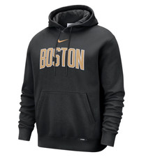 Nike Adult 2025-26 City Edition Boston Celtics Club Wordmark Hoodie Size XXL picture