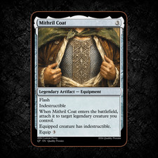 Mithril Coat - Custom MTG Playtest card picture