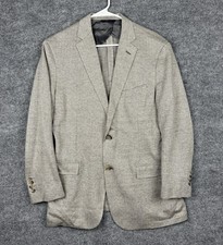 Brooks Brothers 1818 Milano 44R Dondi Jersey Linen Cotton Herringbone Blazer picture