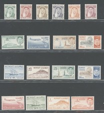 1961 KUWAIT, Stanley Gibbons No. 146/163, Sultan Shaikh Abdullah, MNH** picture