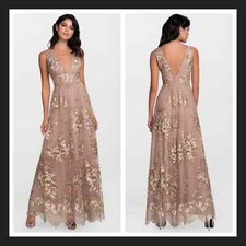 Azazie Blush Mark Romantic Adventure EmbroideryTulle Maxi Dress picture