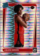 2021-22 Donruss Optic Target Exclusive SP Silver Pulsar Prizm Jalen Green RC picture