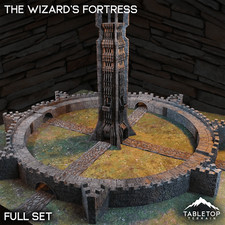 The Wizard's Fortress - Fantasy LOTR Middle Earth Compatible picture