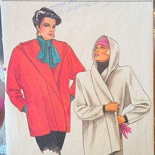 vogue very easy very vogue pattern #9427 Women’s Coat vintage  size 8.10.12 picture