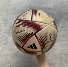 AUTHENTIC ADIDAS AL HILM OFFICIAL MATCH BALL PRO FIFA WORLD CUP QATAR 2022 picture