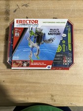 New - MOTORIZED MOVERS - ERECTOR Building SET Meccano 19602 - BUILD WITH A MOTOR picture